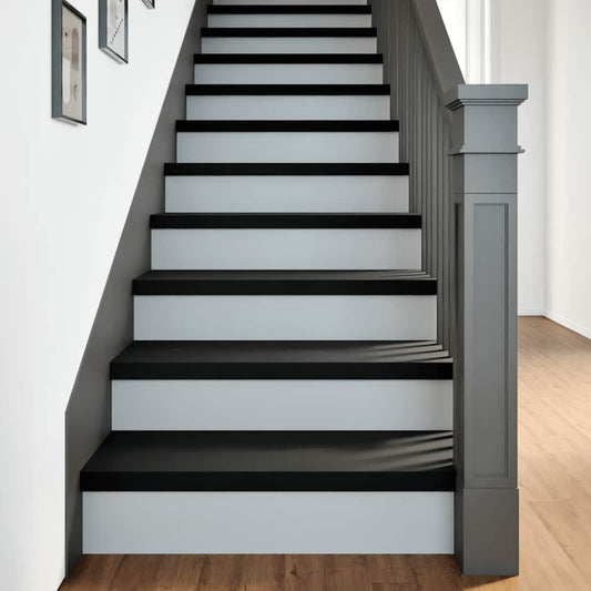 Gradini 4 pz Marrone Scuro 80x25x2 cm Legno Massello Rovere | homemem39