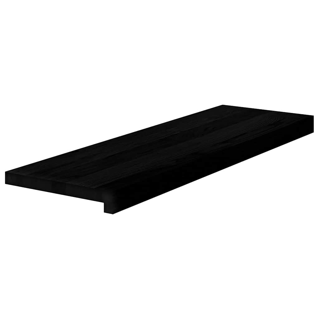Gradini 4 pz Marrone Scuro 80x30x2 cm Legno Massello Rovere | homemem39