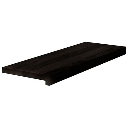 Gradini 12 pz Marrone Scuro 70x25x2 cm Legno Massello Rovere | homemem39