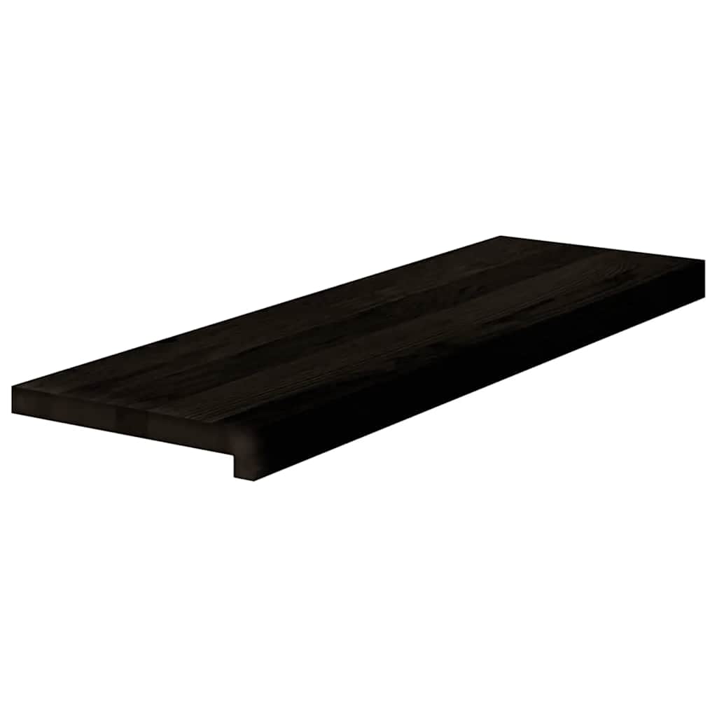 Gradini 12 pz Marrone Scuro 80x25x2 cm Legno Massello Rovere | homemem39