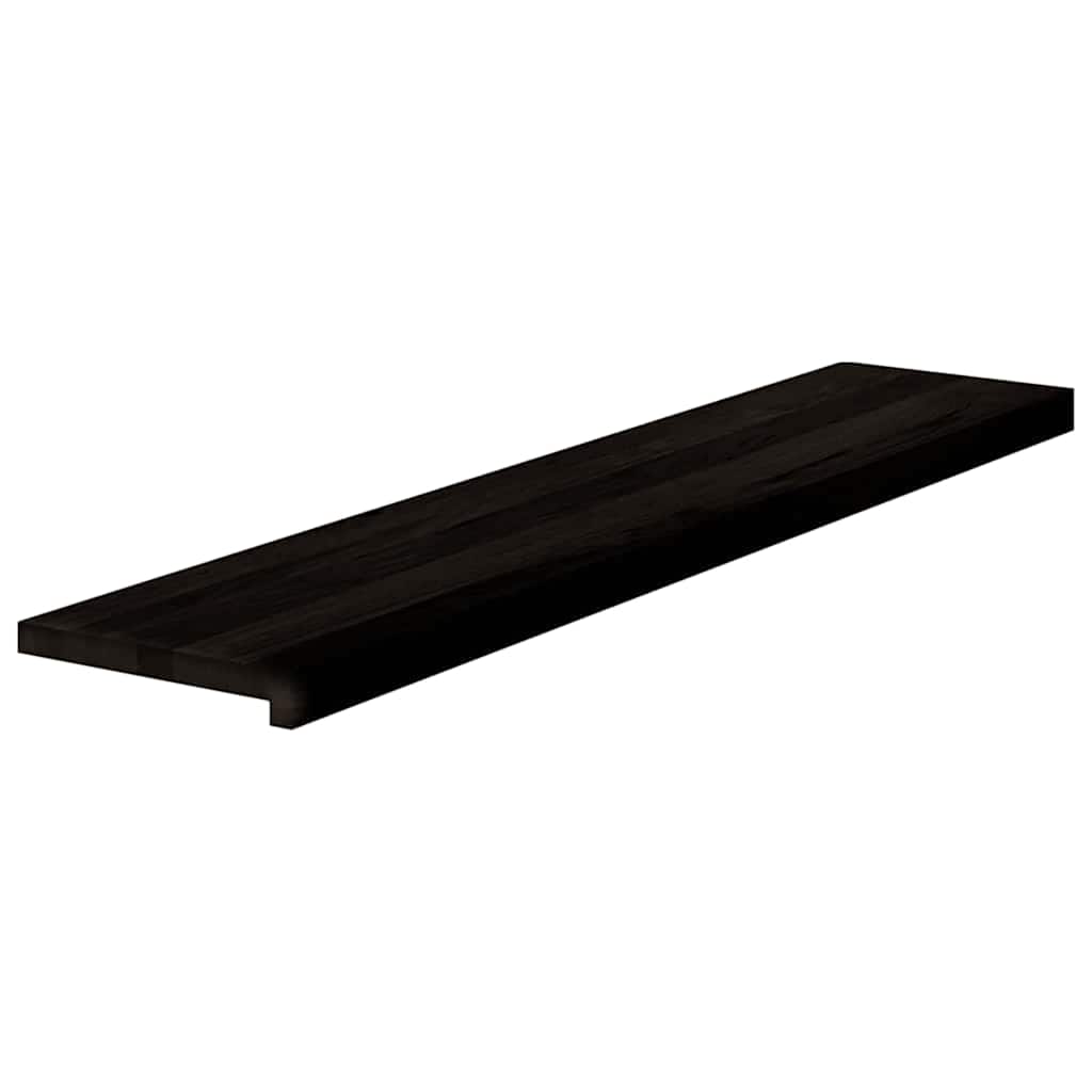 Gradini 12 pz Marrone Scuro 120x25x2 cm Legno Massello Rovere | homemem39
