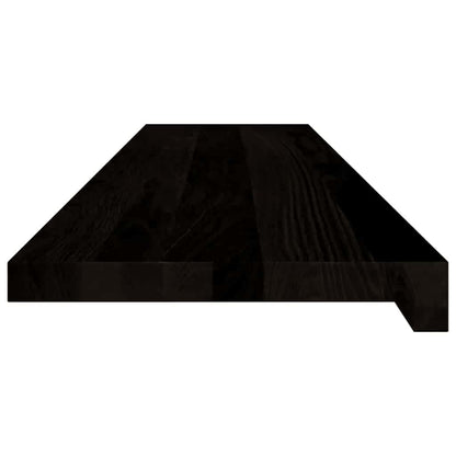 Gradini 12 pz Marrone Scuro 110x30x2 cm Legno Massello Rovere | homemem39