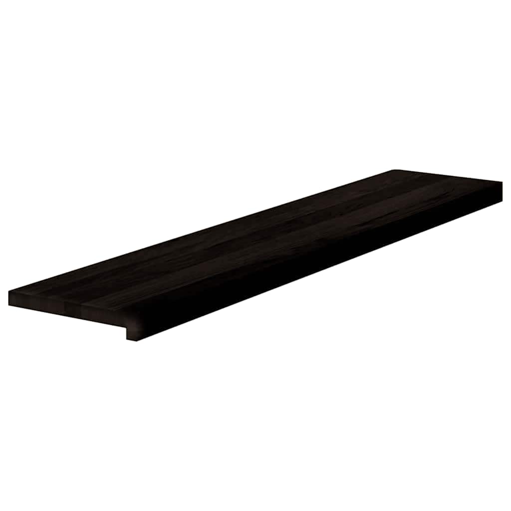 Gradini 12 pz Marrone Scuro 120x30x2 cm Legno Massello Rovere | homemem39