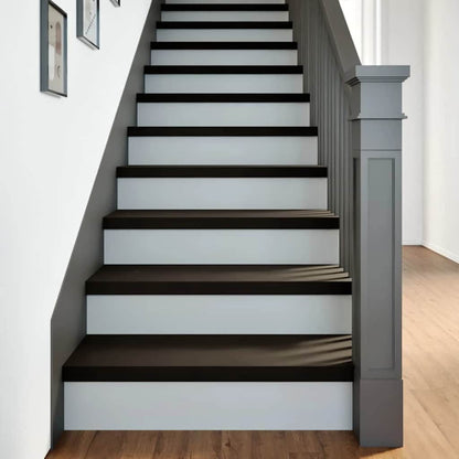 Gradini 16 pz Marrone Scuro 70x25x2 cm Legno Massello Rovere | homemem39
