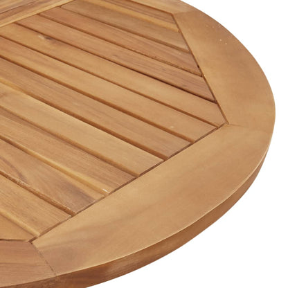 Set da Pranzo per Giardino 6 pz in Legno Massello di Acacia