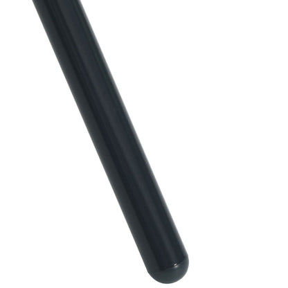 Sedie da Cucina Impilabili 3 pz Antracite in Acciaio Verniciato - homemem39