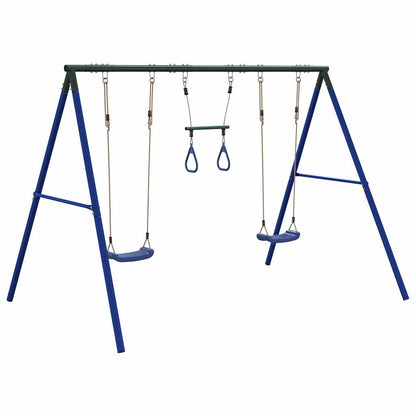 Set Gioco da Esterno con Altalene e Trapezio | homemem39