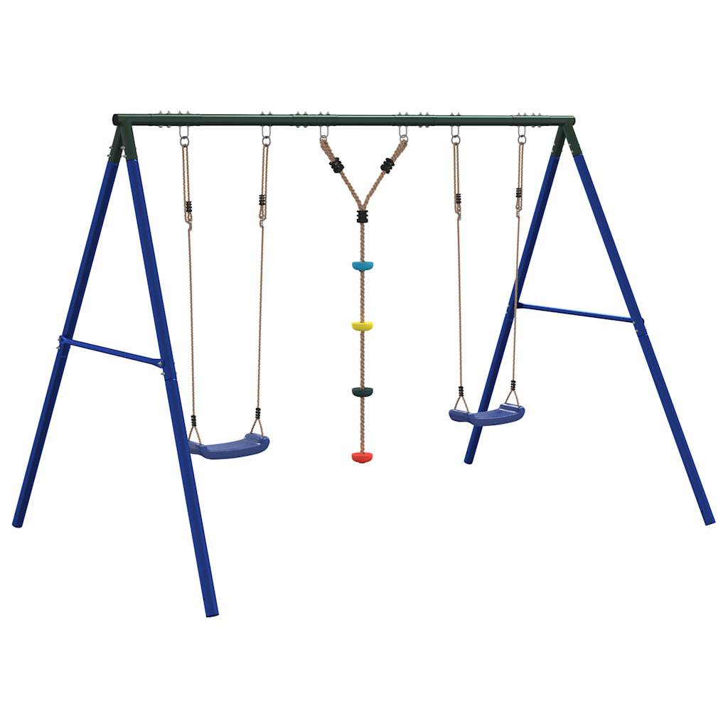 Set Gioco da Esterno con Altalene e Altalena a Disco | homemem39