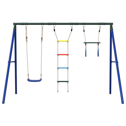 Set Gioco da Esterno con Altalena,Trapezio e Scala | homemem39