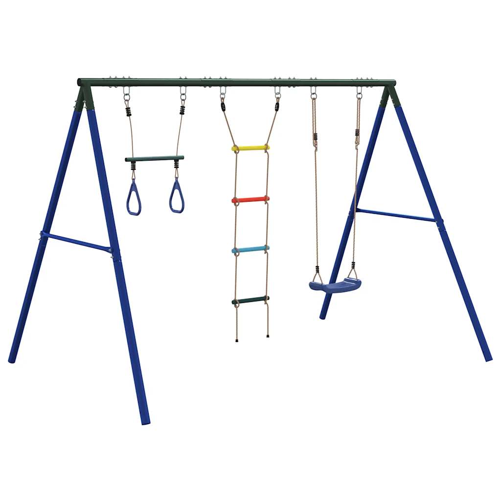 Set Gioco da Esterno con Altalena,Trapezio e Scala | homemem39