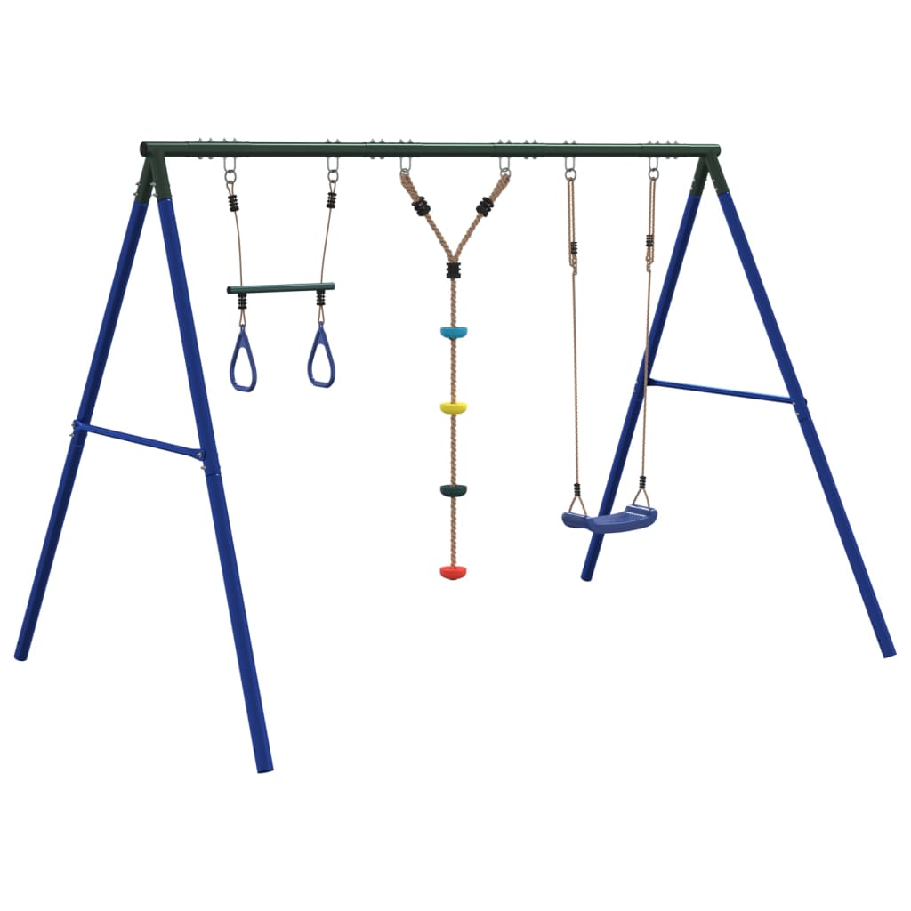 Set Gioco da Esterno con Altalena,Trapezio e Scala | homemem39