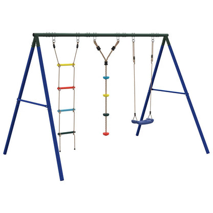 Set Gioco da Esterno con Altalena Scala e Altalena a Disco | homemem39