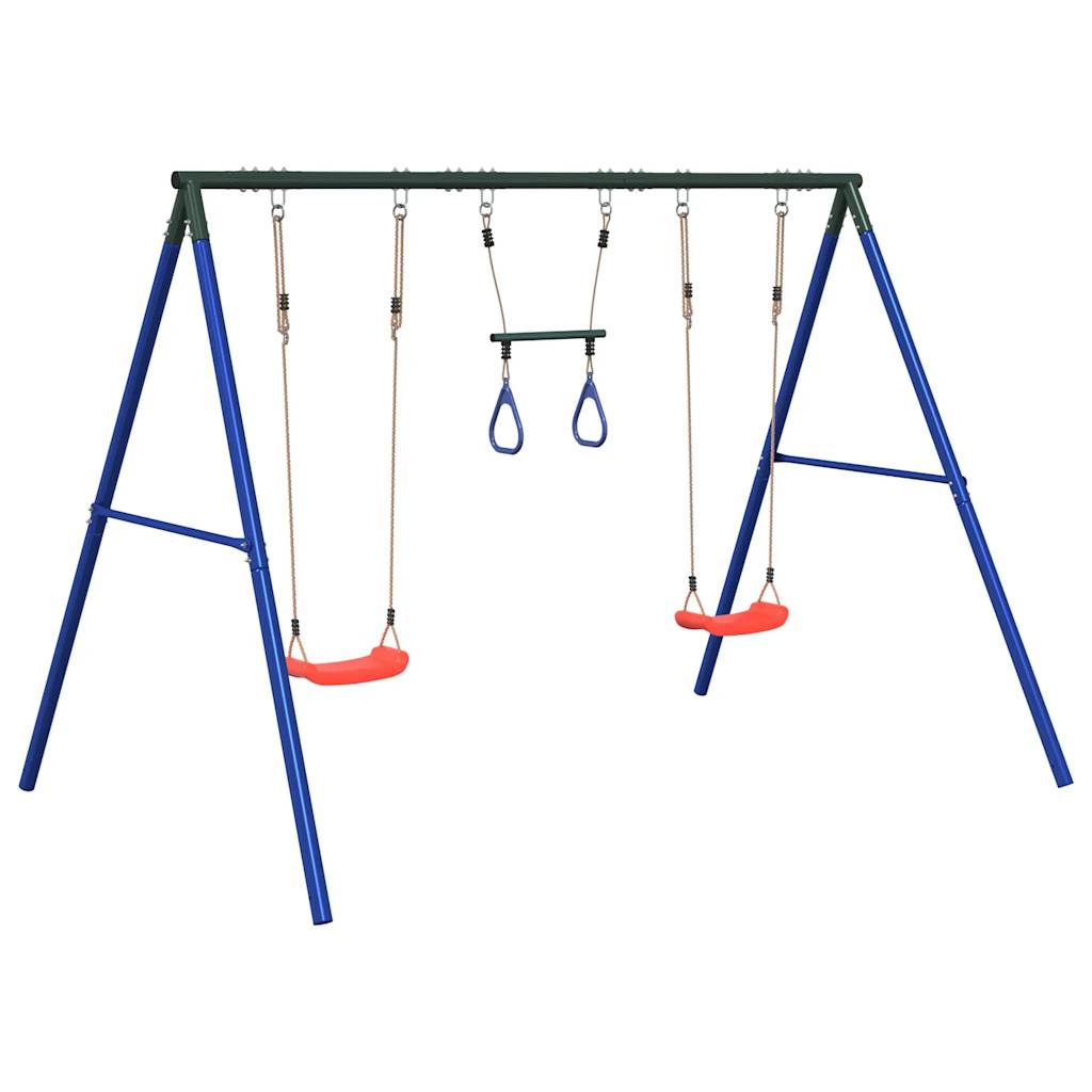 Set Gioco da Esterno con Altalene e Trapezio | homemem39