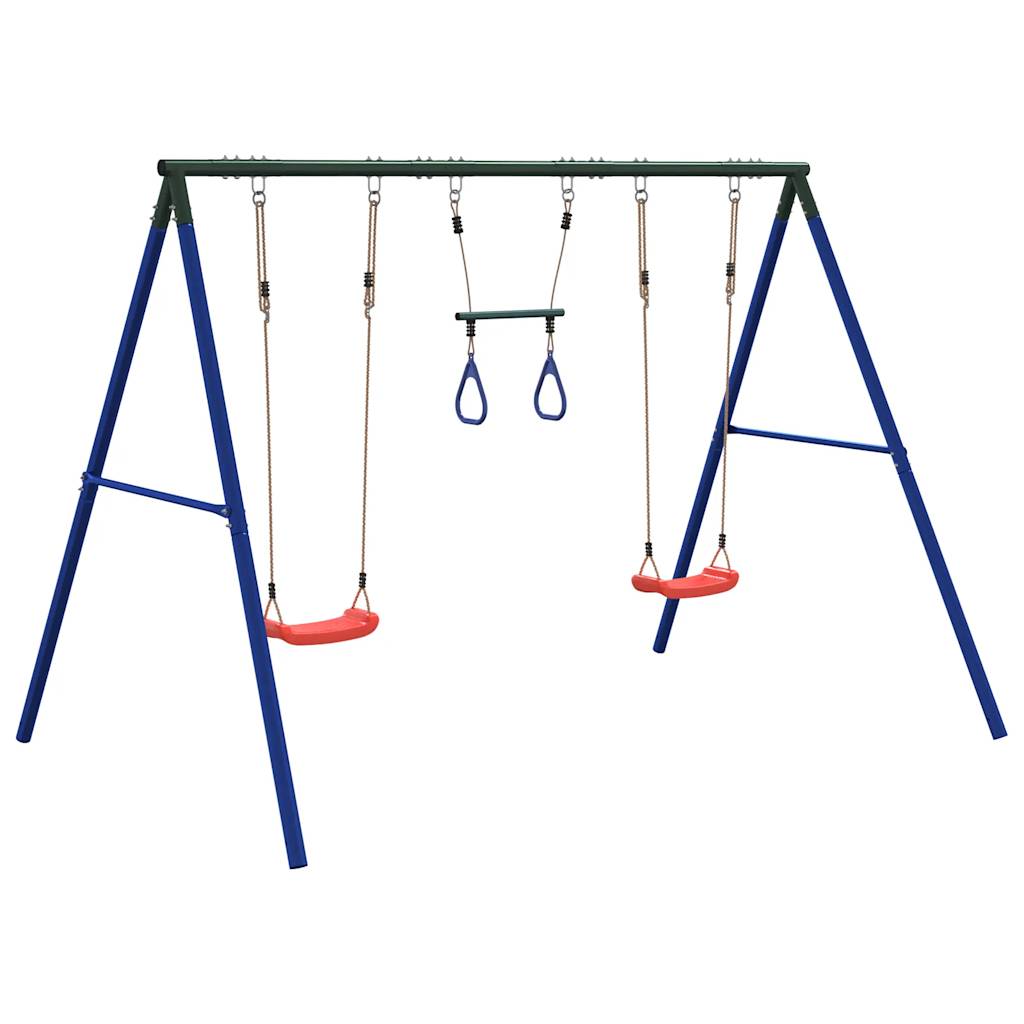 Set Gioco da Esterno con Altalene e Trapezio | homemem39