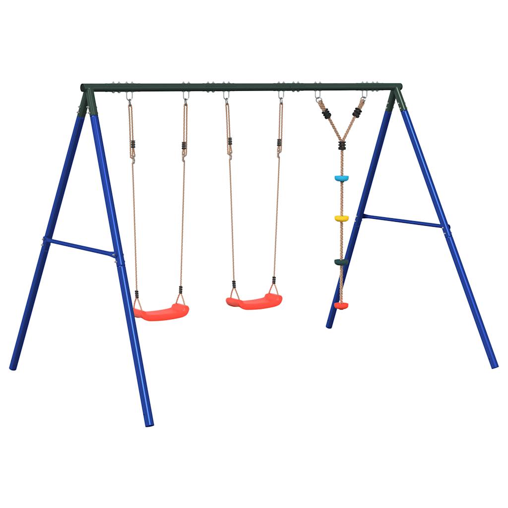 Set Gioco da Esterno con Altalene e Altalena a Disco | homemem39