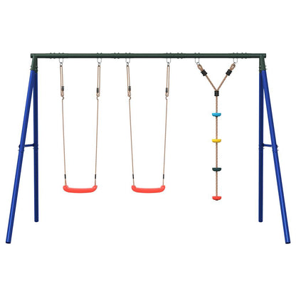 Set Gioco da Esterno con Altalene e Altalena a Disco | homemem39