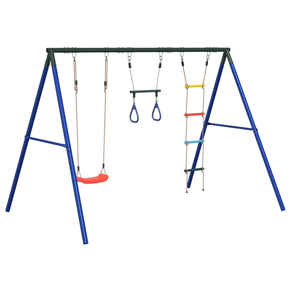 Set Gioco da Esterno con Altalena,Trapezio e Scala | homemem39