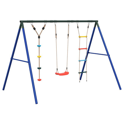 Set Gioco da Esterno con Altalena Scala e Altalena a Disco | homemem39