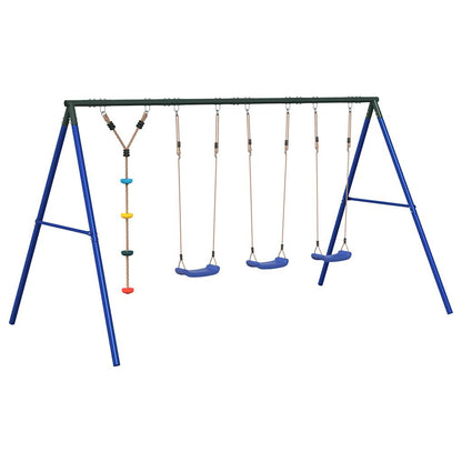 Set Gioco da Esterno con Altalene e Altalena a Disco | homemem39