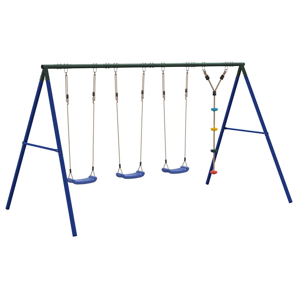 Set Gioco da Esterno con Altalene e Altalena a Disco | homemem39