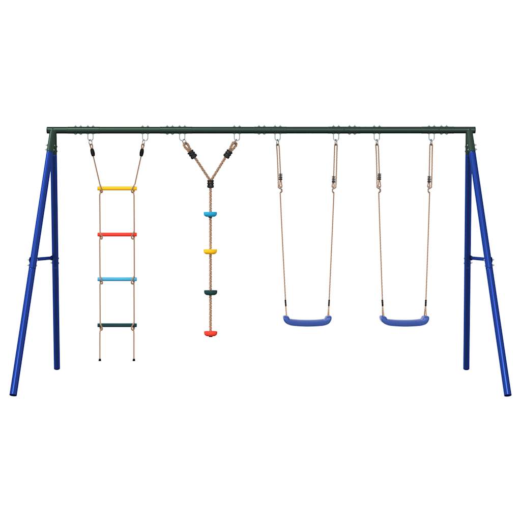 Set Gioco da Esterno con Altalene Scala e Altalena a Disco | homemem39
