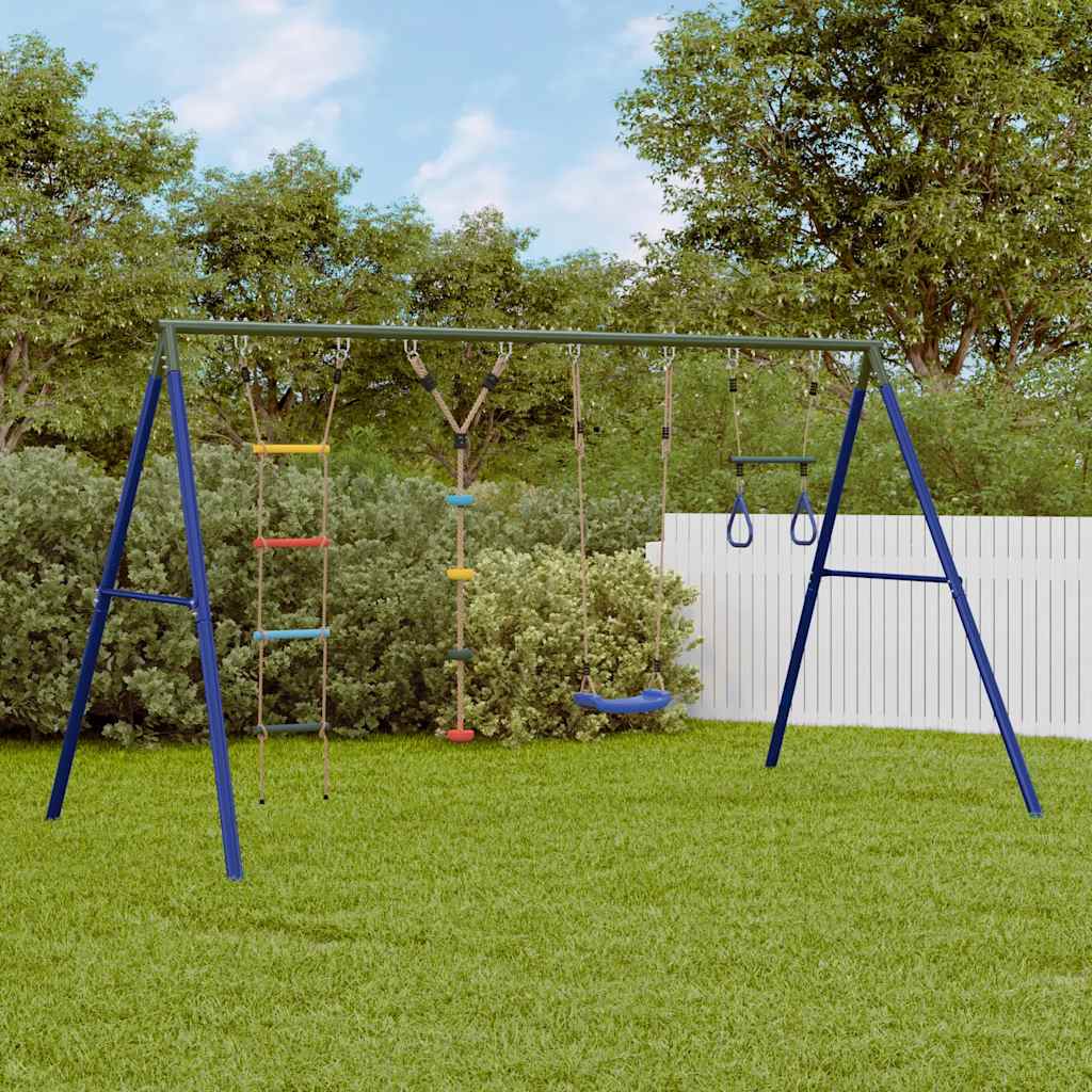 Set Gioco da Esterno con Altalena Trapezio Scala e Altalena | homemem39