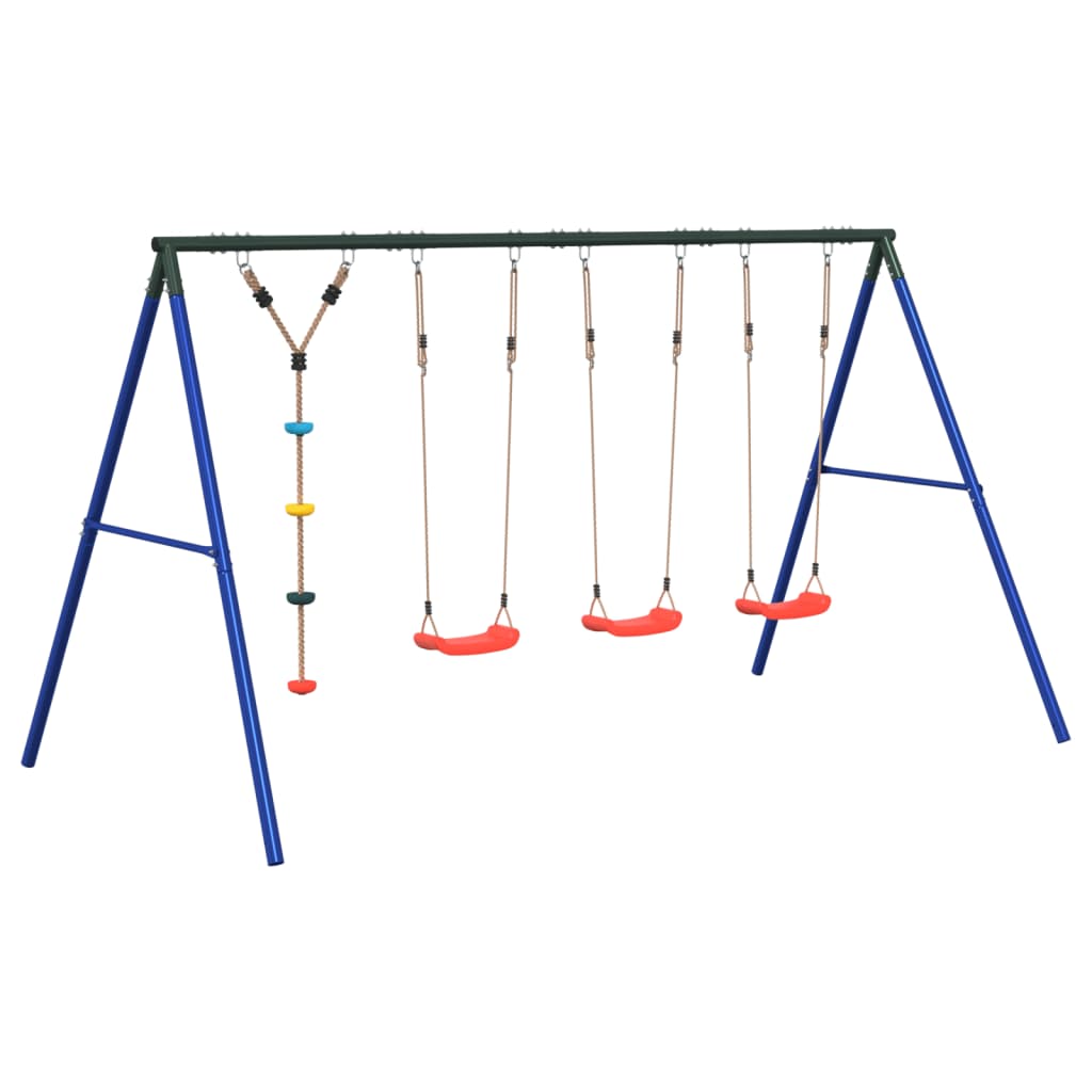 Set Gioco da Esterno con Altalene e Altalena a Disco | homemem39