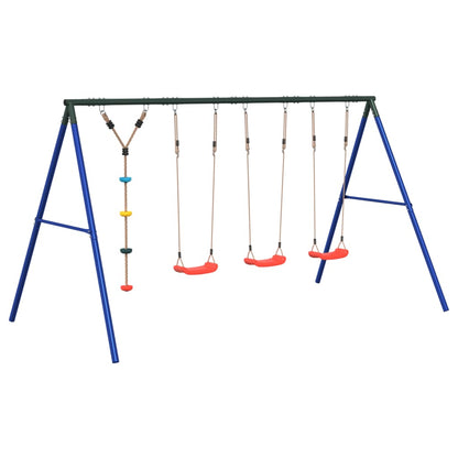 Set Gioco da Esterno con Altalene e Altalena a Disco | homemem39