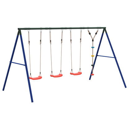 Set Gioco da Esterno con Altalene e Altalena a Disco | homemem39
