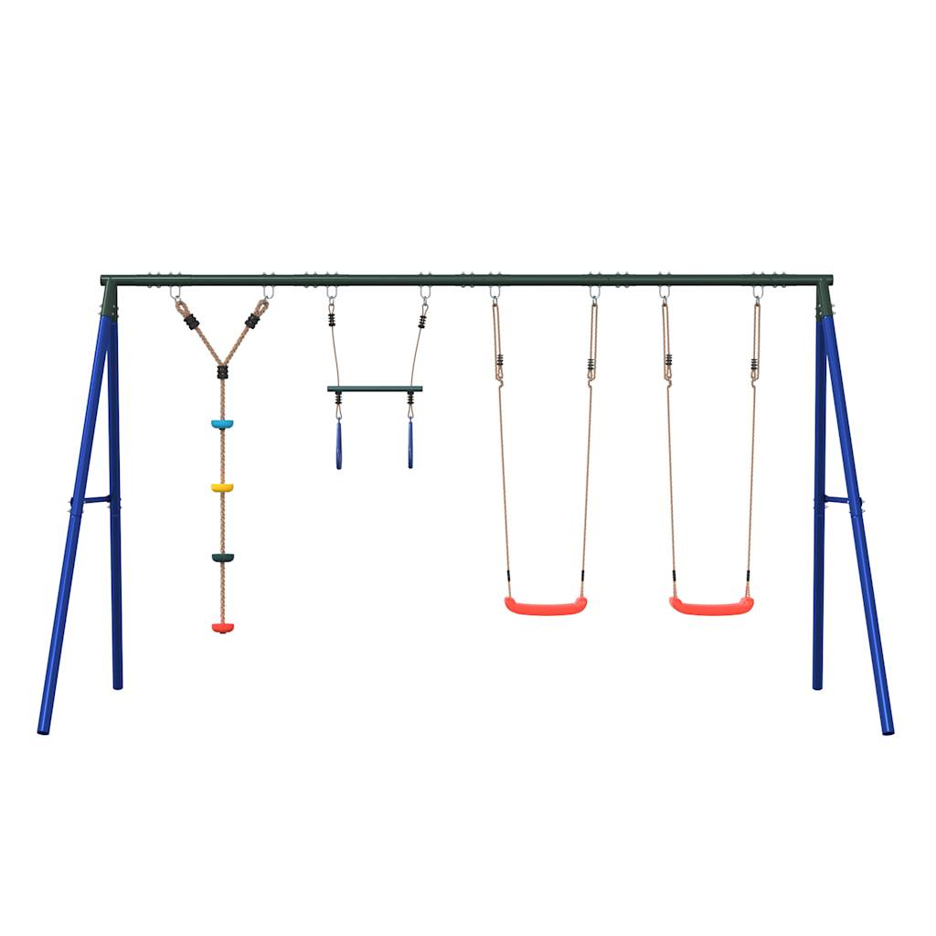 Set Gioco da Esterno con Altalene Trapezio e Altalena a Disco | homemem39