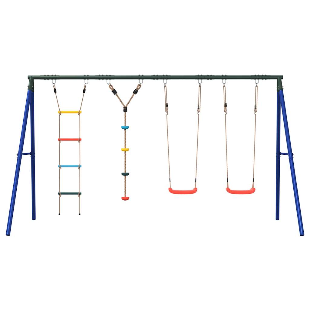 Set Gioco da Esterno con Altalene Scala e Altalena a Disco | homemem39