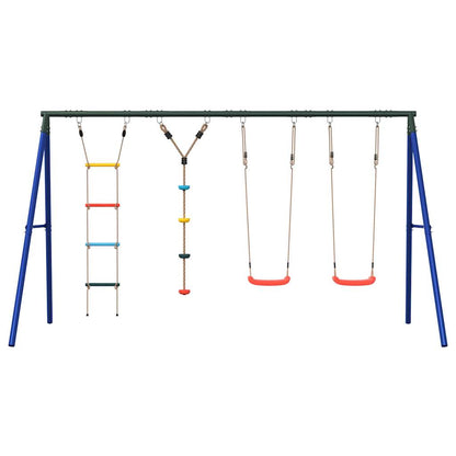 Set Gioco da Esterno con Altalene Scala e Altalena a Disco | homemem39