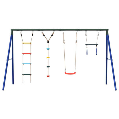 Set Gioco da Esterno con Altalena Trapezio Scala e Altalena | homemem39