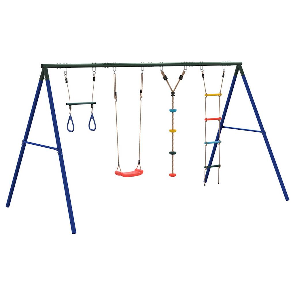 Set Gioco da Esterno con Altalena Trapezio Scala e Altalena | homemem39