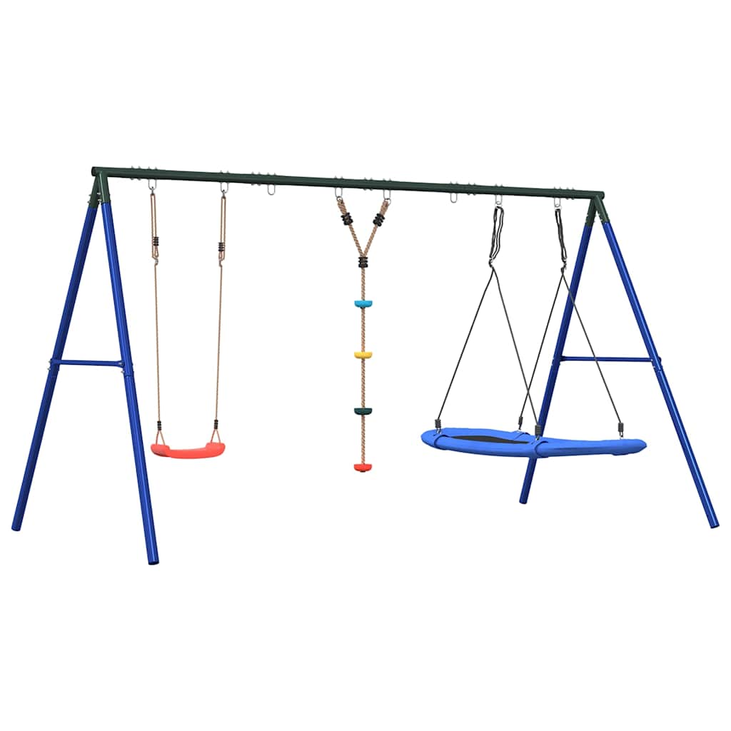 Set Gioco Esterno Altalena, Altalena a Disco e Altalena a Nido | homemem39