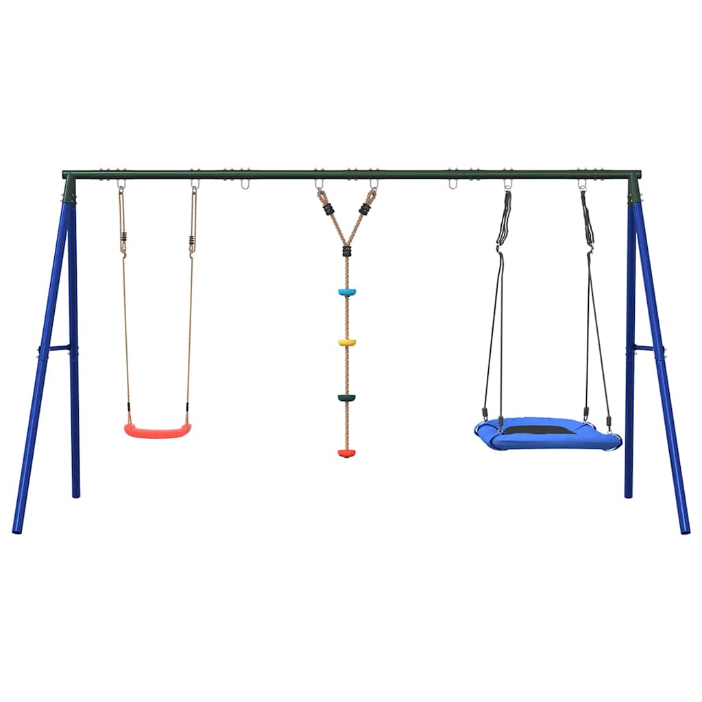 Set Gioco Esterno Altalena, Altalena a Disco e Altalena a Nido | homemem39