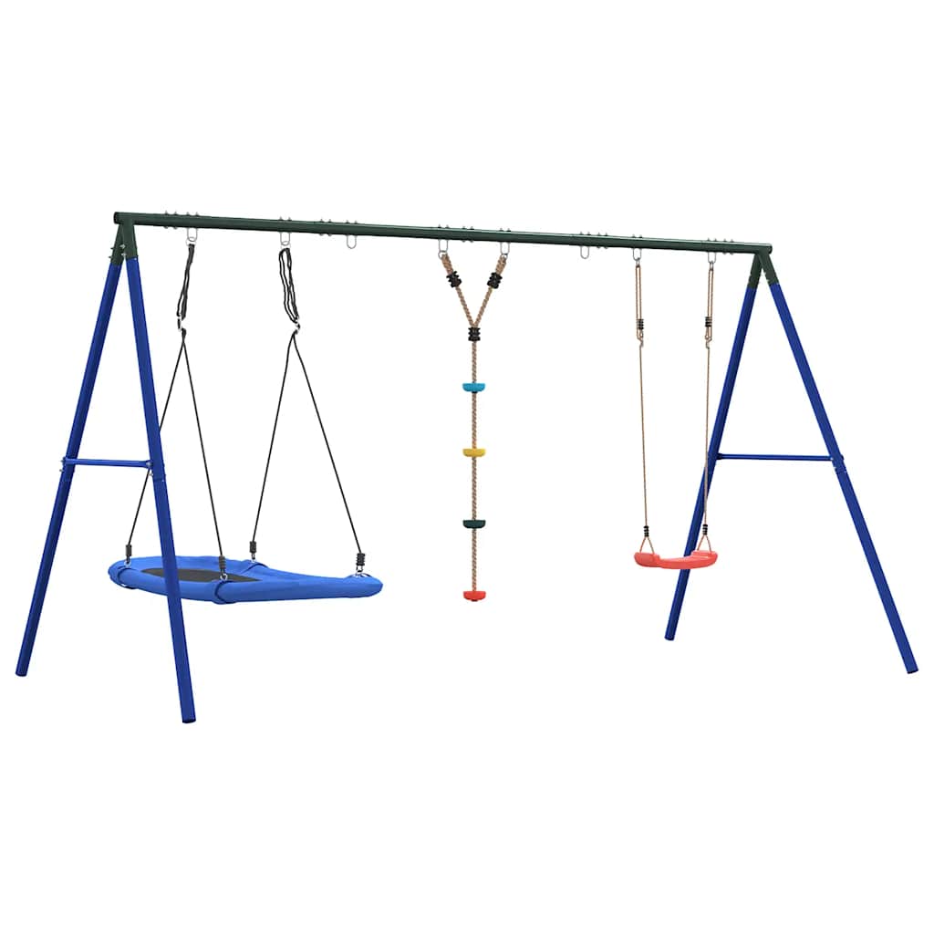 Set Gioco Esterno Altalena, Altalena a Disco e Altalena a Nido | homemem39