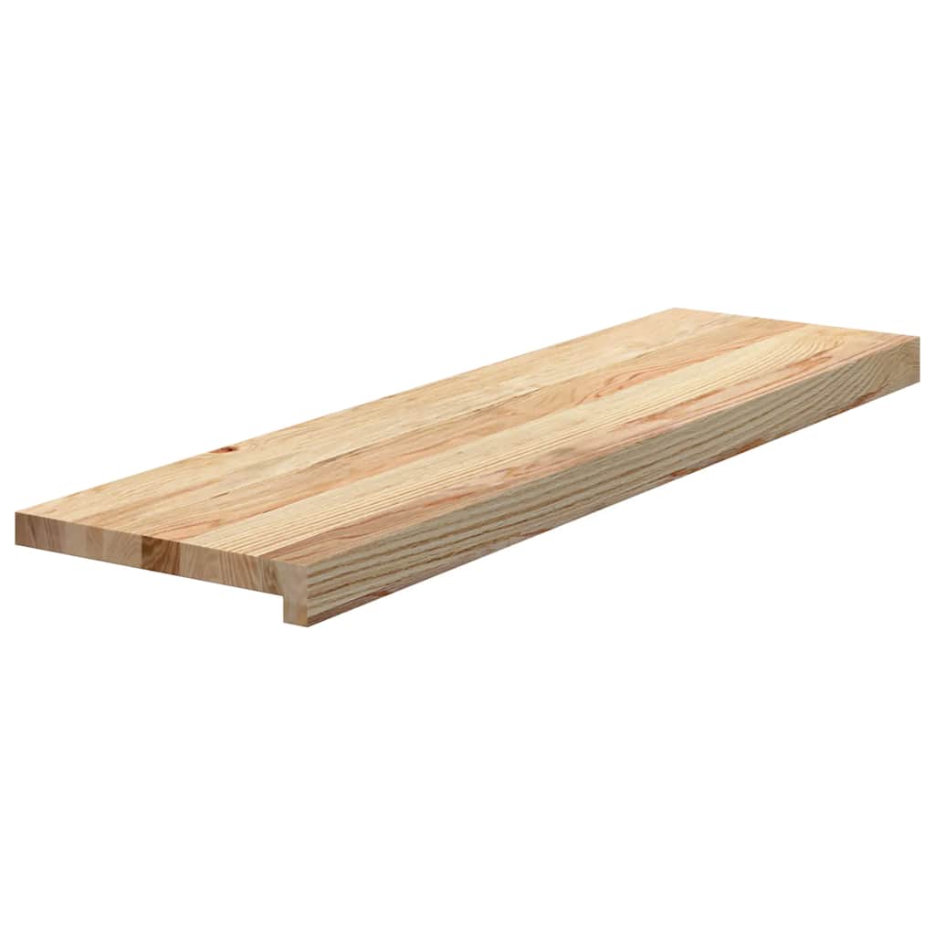 Gradini 2 pz 90x30x2 cm in Rovere Massello Non Trattato | homemem39