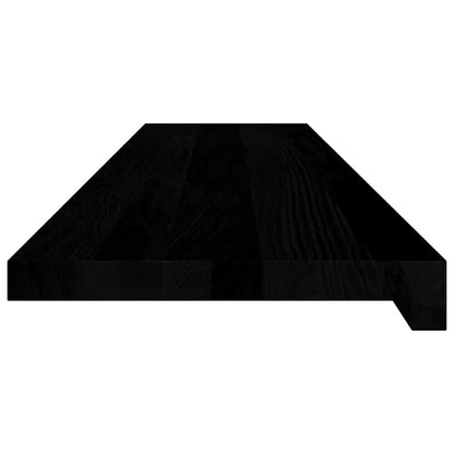 Gradini 2 pz Marrone Scuro 110x25x2 cm Legno Massello Rovere | homemem39