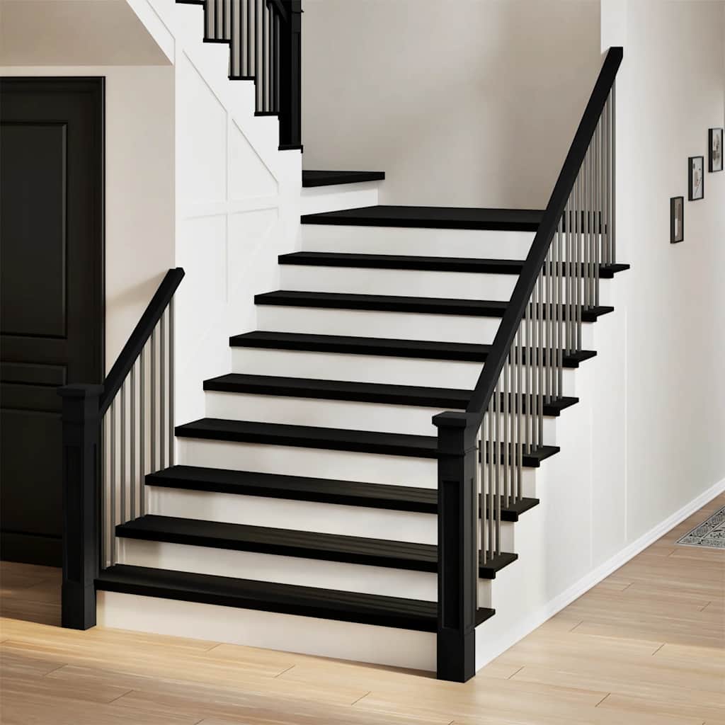 Gradini 2 pz Marrone Scuro 120x25x2 cm Legno Massello Rovere | homemem39