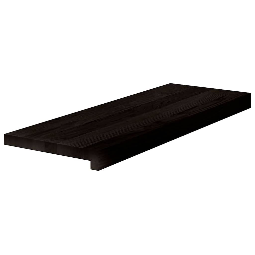 Gradini 2 pz Marrone Scuro 70x30x2 cm Legno Massello Rovere | homemem39