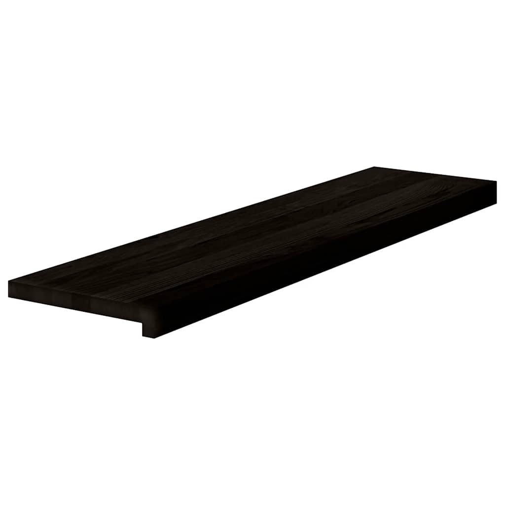 Gradini 2 pz Marrone Scuro 100x30x2 cm Legno Massello Rovere | homemem39