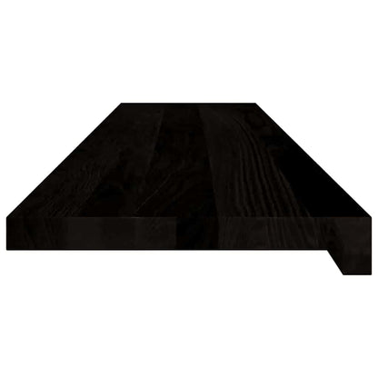 Gradini 2 pz Marrone Scuro 110x30x2 cm Legno Massello Rovere | homemem39