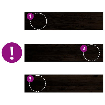 Gradini 2 pz Marrone Scuro 110x30x2 cm Legno Massello Rovere | homemem39
