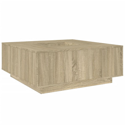 Tavolino Salotto Rovere Sonoma 100x100x40 cm Legno Multistrato | homemem39