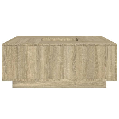 Tavolino Salotto Rovere Sonoma 100x100x40 cm Legno Multistrato | homemem39
