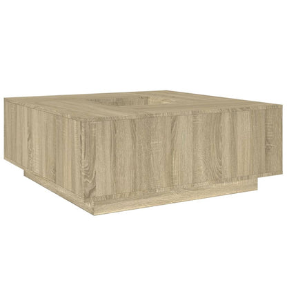 Tavolino Salotto Rovere Sonoma 100x100x40 cm Legno Multistrato | homemem39
