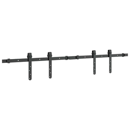 Kit Anta Scorrevole per Armadio 122 cm in Acciaio al Carbonio | homemem39