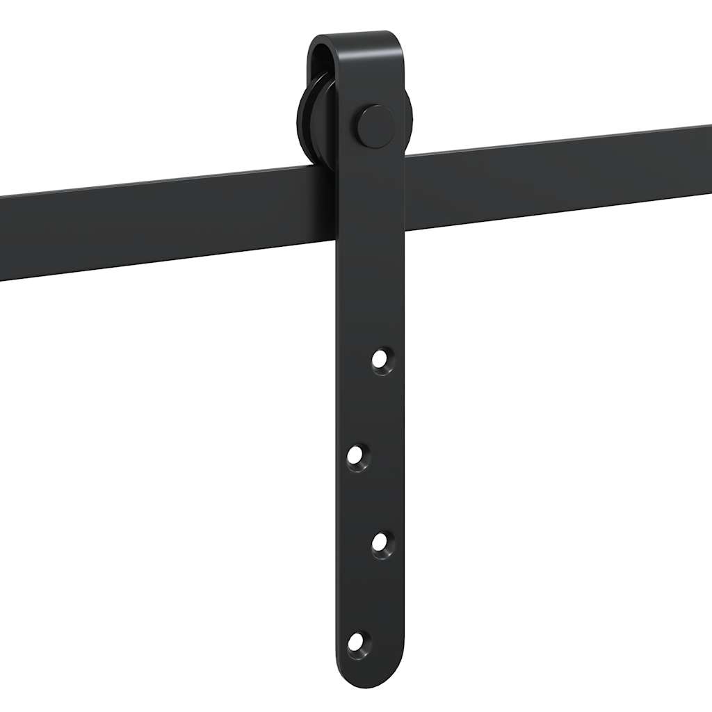 Kit Anta Scorrevole per Armadio 122 cm in Acciaio al Carbonio