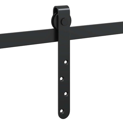Kit Anta Scorrevole per Armadio 122 cm in Acciaio al Carbonio
